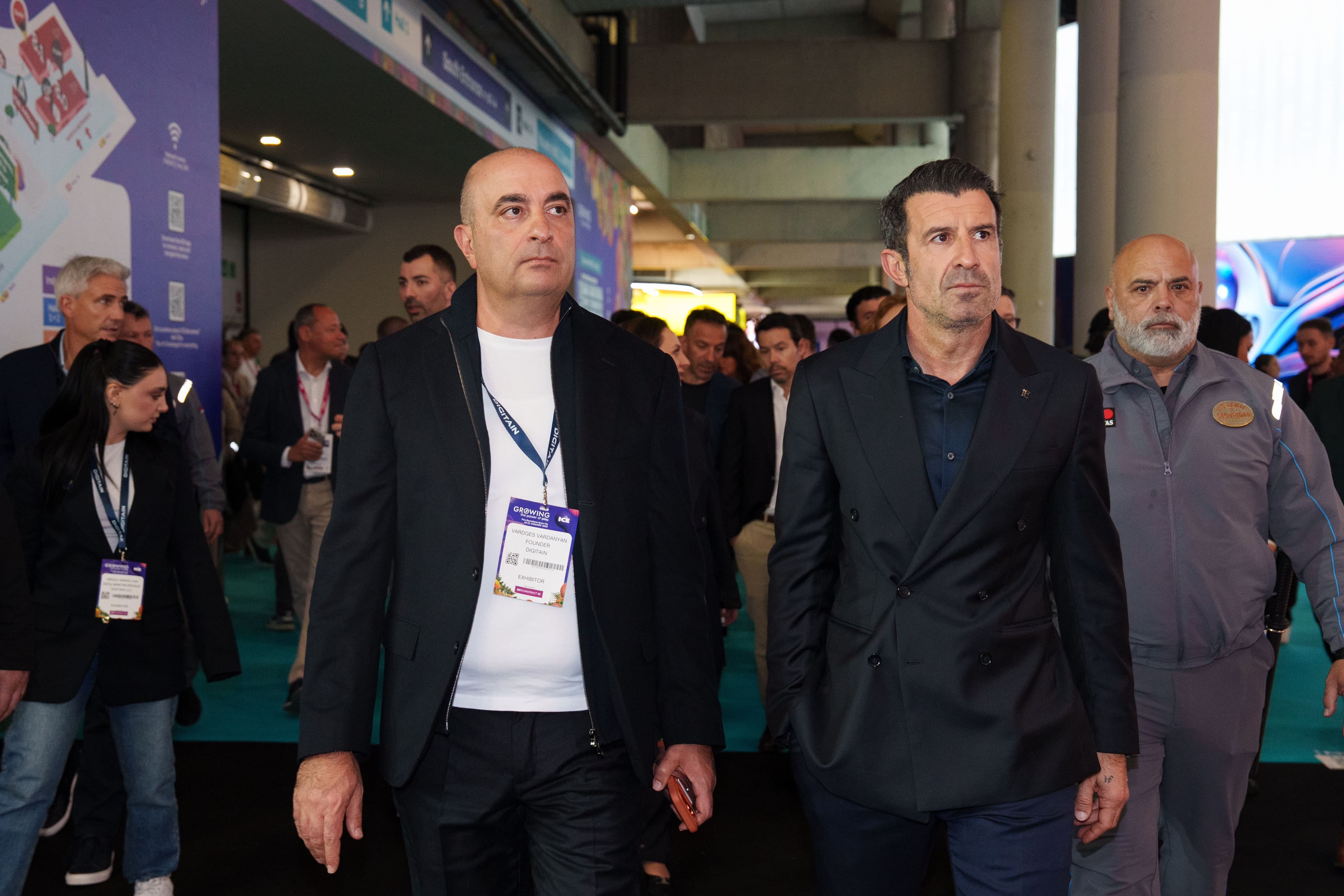 Digitain Brand Ambassador Luís Figo at ICE Barcelona 2026
