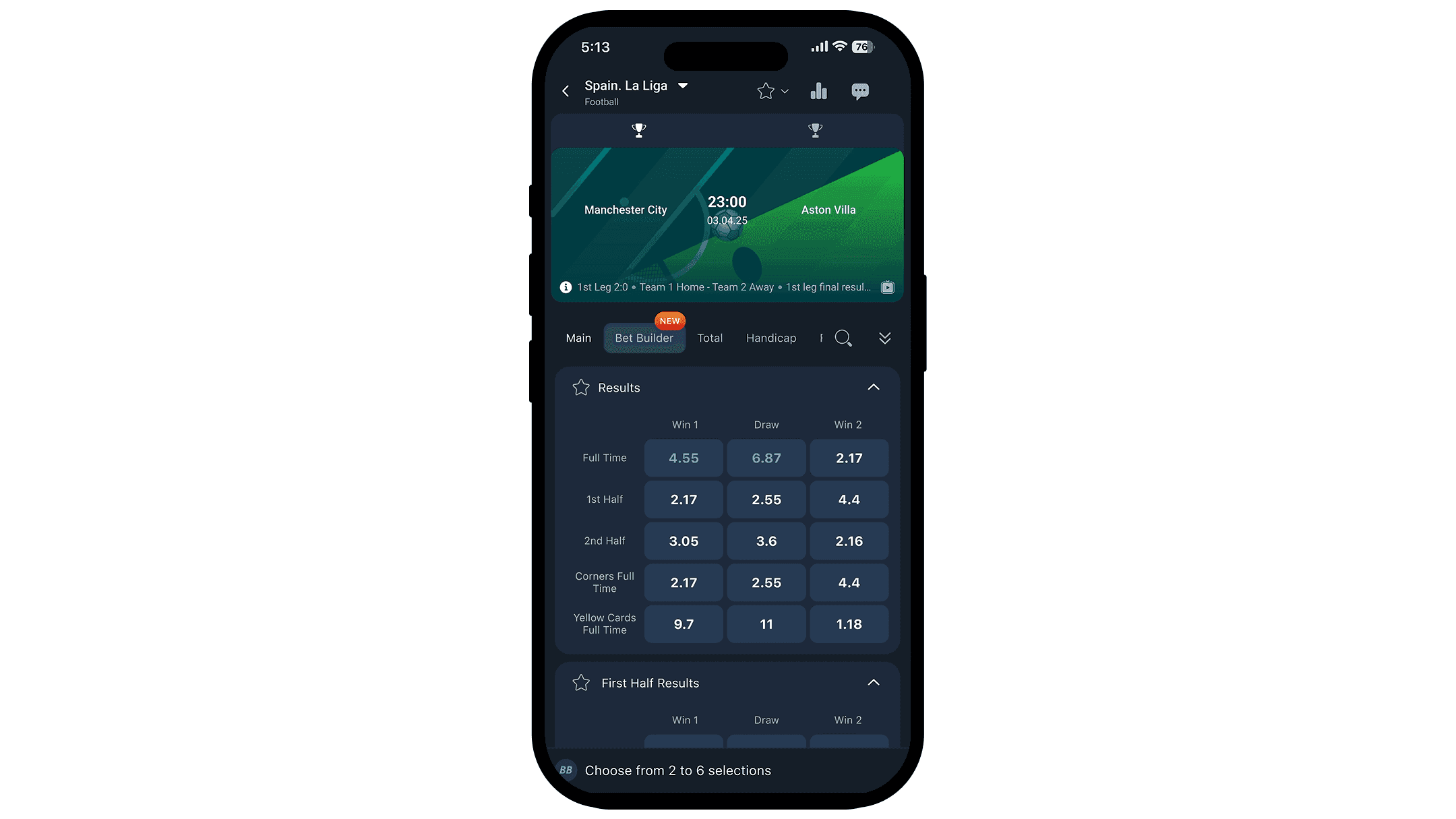 Bet Builder