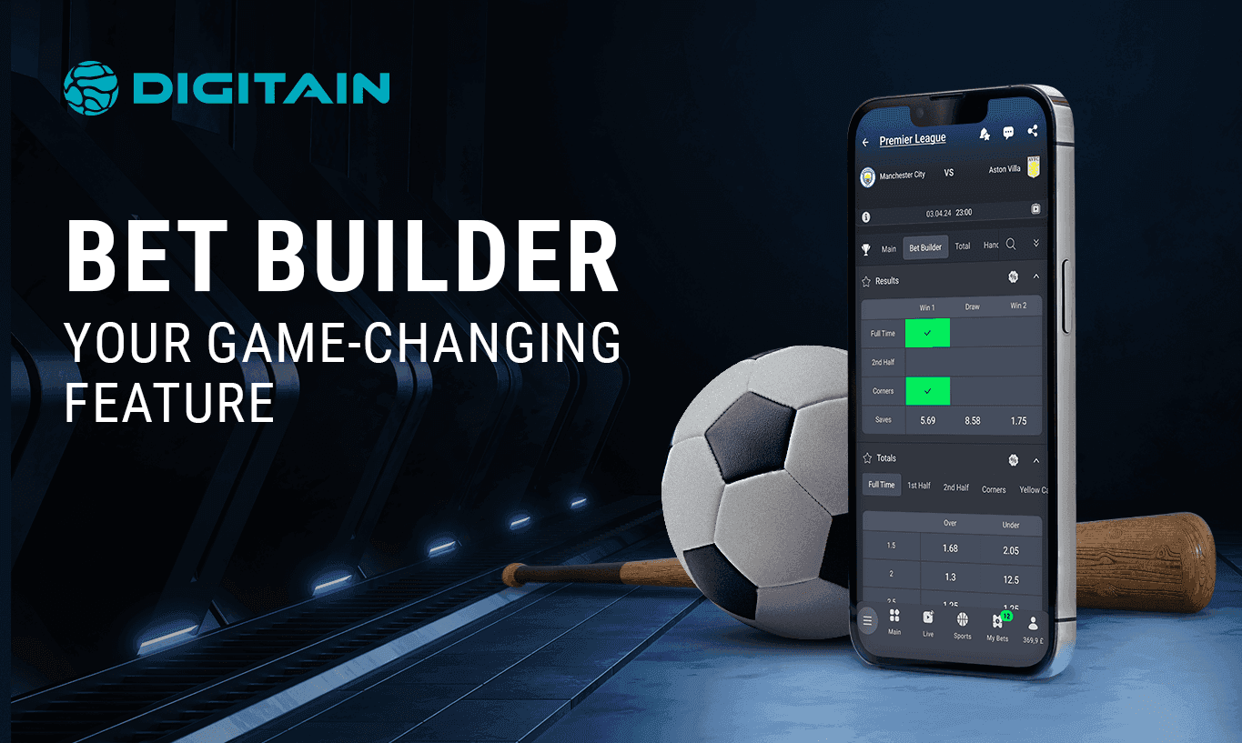 Digitain Enhances In-House Bet Builder for Live Games