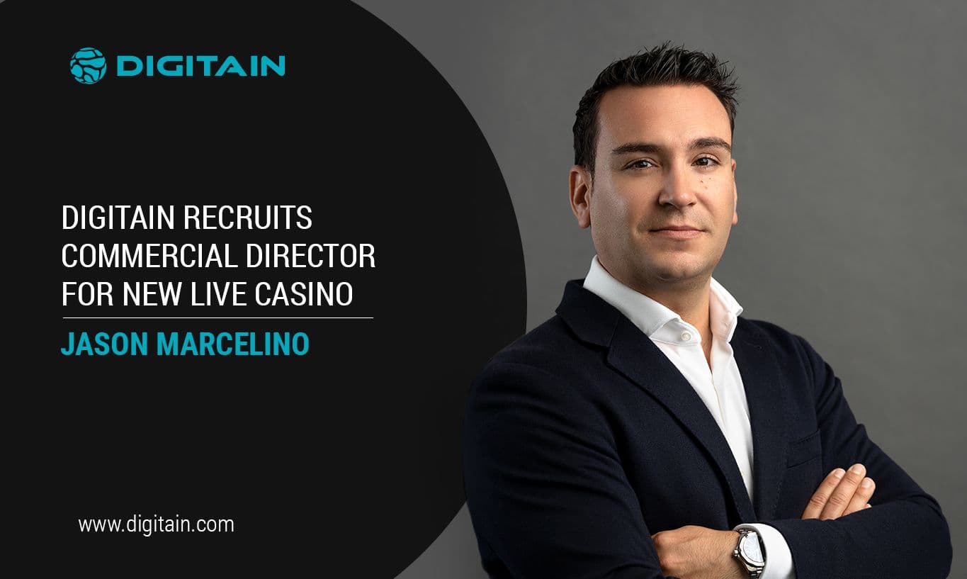 DIGITAIN RECRUITS COMMERCIAL DIRECTOR FOR NEW LIVE CASINO