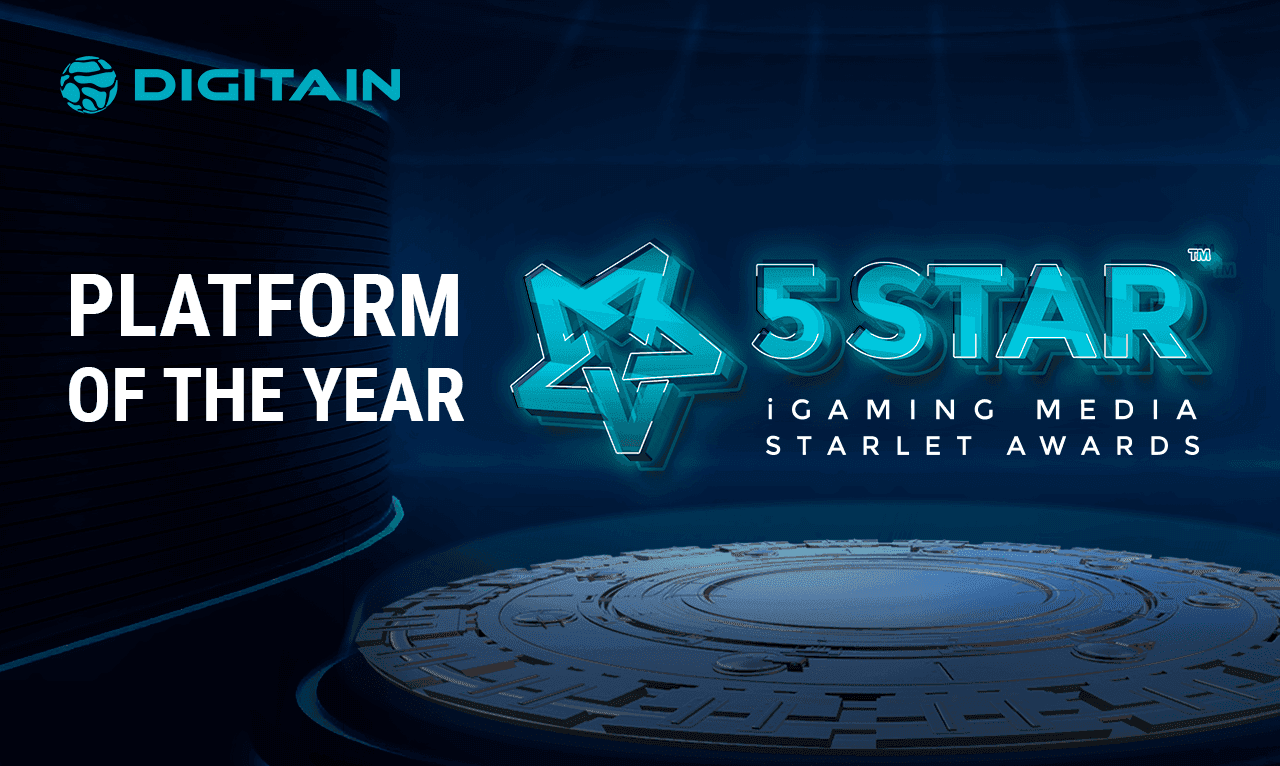 Digitain wins Platform of the Year at the Starlet Awards, organised by 5 Star iGaming Media