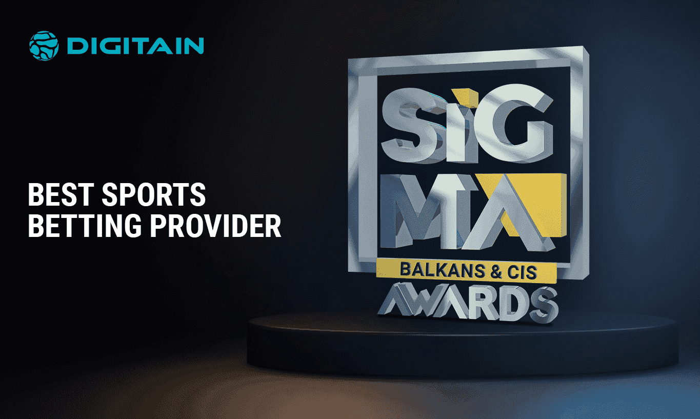 DIGITAIN WINS BEST SPORTS BETTING PROVIDER AT SIGMA BALKANS / CIS GAMING AWARDS 2022