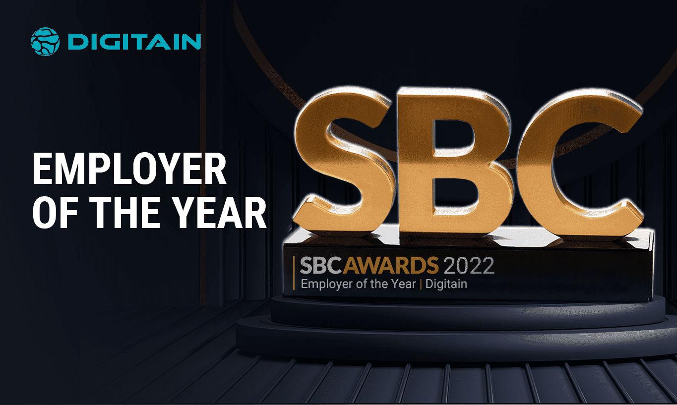 Digitain wins Employer of the Year 2022 at the prestigious SBC Awards