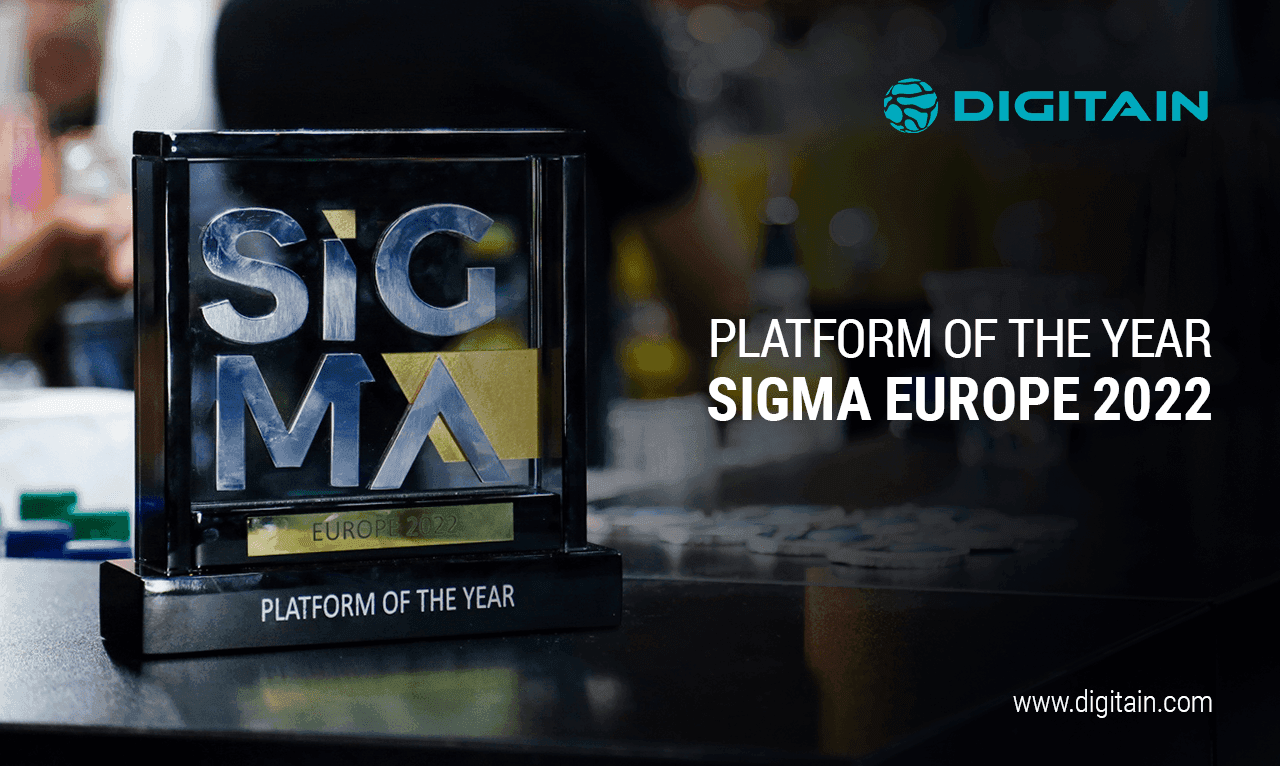 Digitain wins Platform of the Year at the SiGMA Europe 2022 Awards