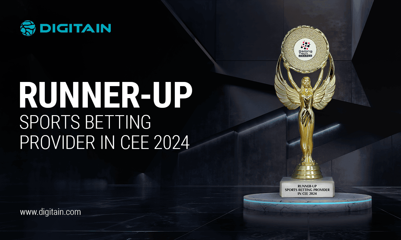 Digitain Has Been Awarded as the Runner-Up in the Sports Betting Provider Category