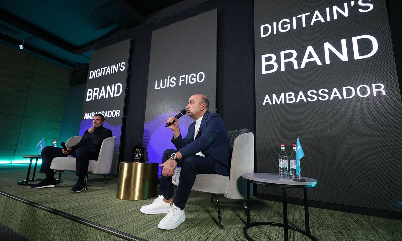 SoloAzar: World footballing legend Luís Figo, Digitain’s brand ambassador, visits Armenia headquarters